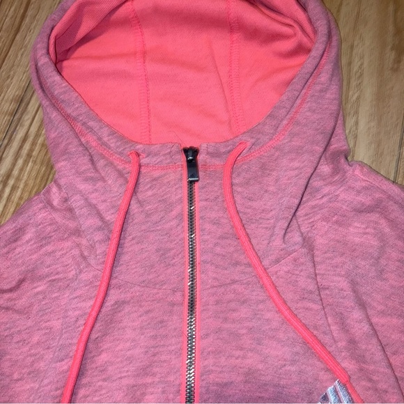 Adidas Pink Full Zip Funnel Neck Jacket - Picture 2 of 6